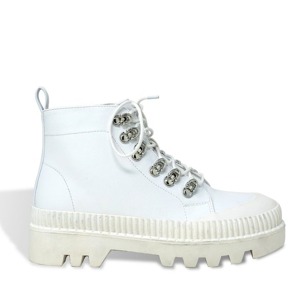 Chase + Chloe Shoes - Women's Lace Up Ankle Boot By Chase + Chloe